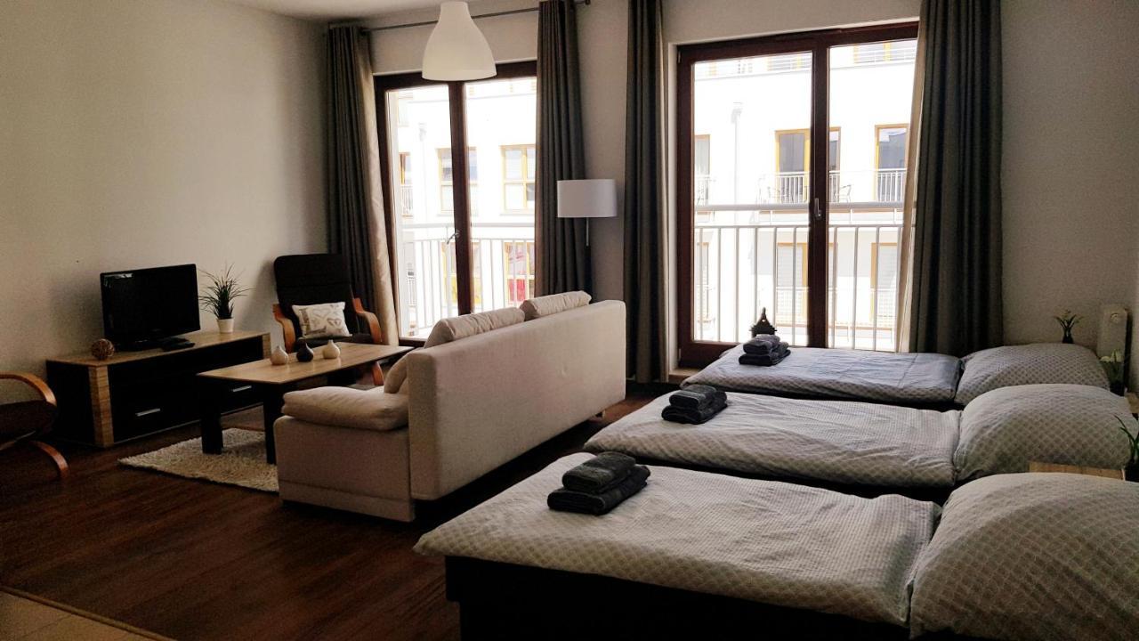 Apt With 6 Single Beds Świnoujście Exterior foto